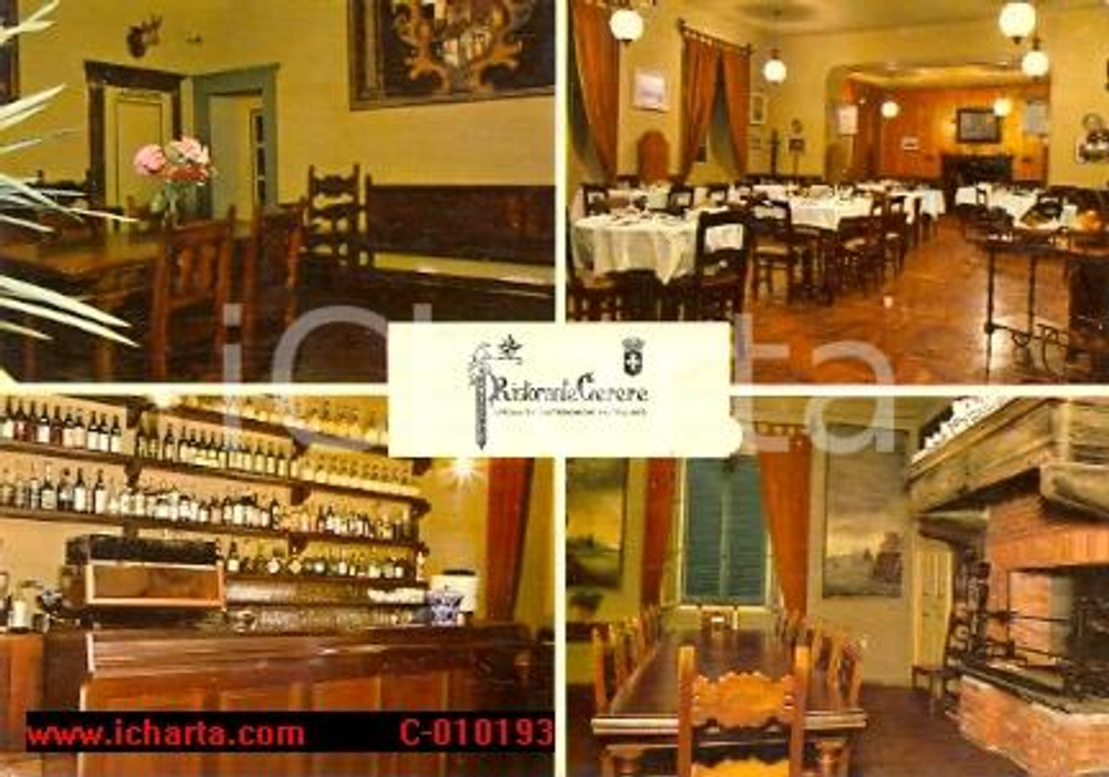 Cartolina originale da collezione 1972 PONTE VALTELLINA SO Vedutine Ristorante CERERE Cartolina VINTAGE FG VG 1