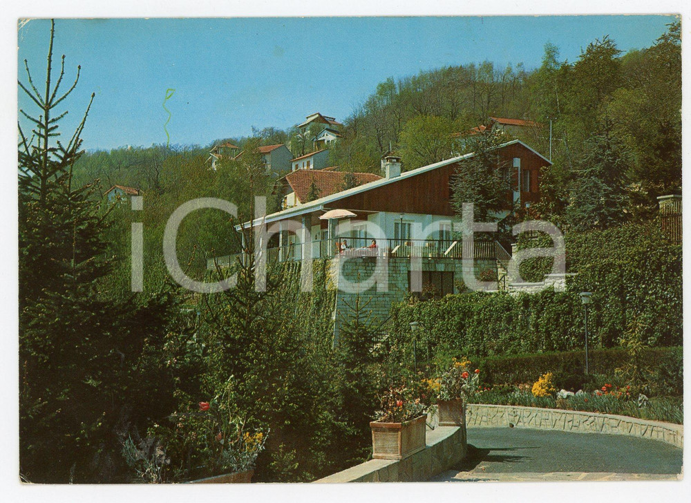 Cartolina originale da collezione 1970 ca RUBIANA TO Villa GERBI a MONTECOMPOSTO Cartolina VINTAGE FG NV 1