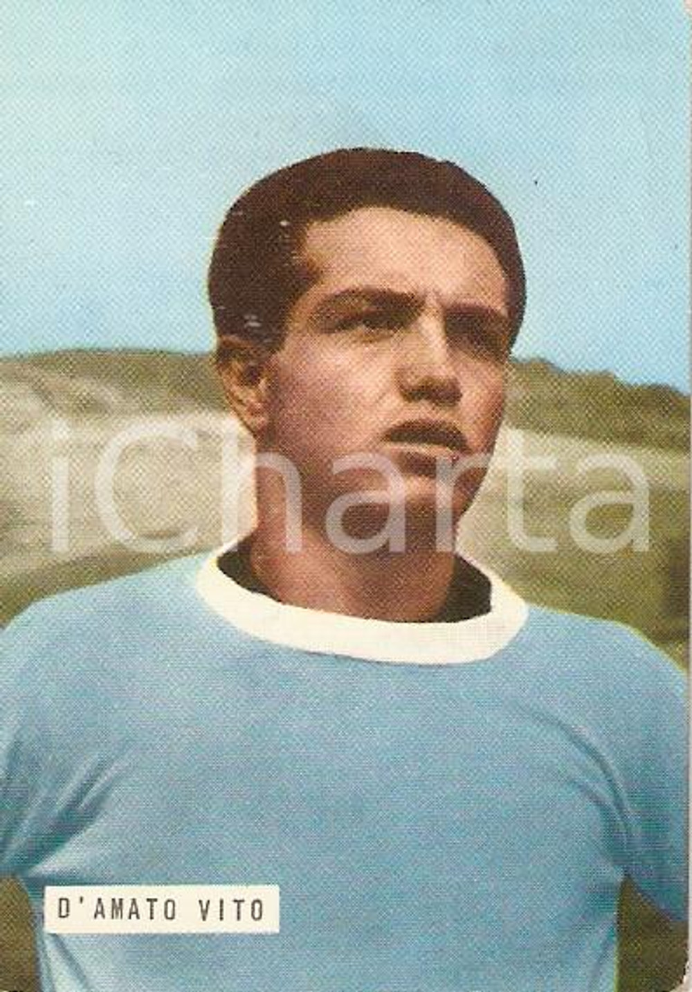 Oggetto da collezione cartaceo EDIZIONI FOTO CALCIO - CALCIATORI 1965 1966 Figurina Vito D'AMATO n. 127 LAZIO 1