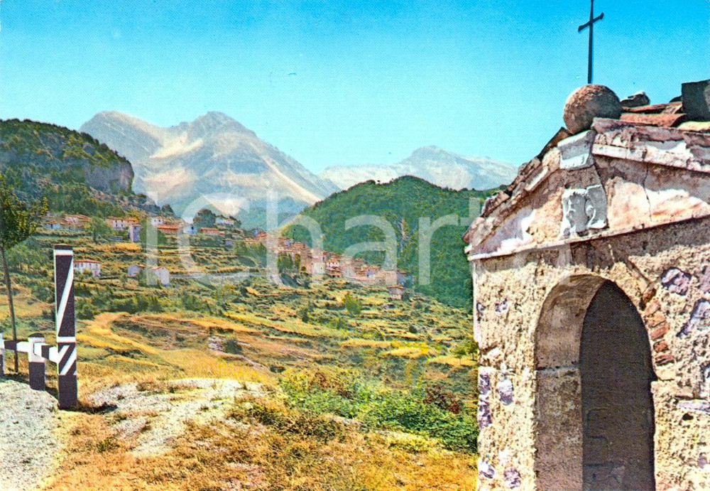 Cartolina originale da collezione 1965 ca TERAMO GRAN SASSO d Italia Cartolina VINTAGE FG NV 1