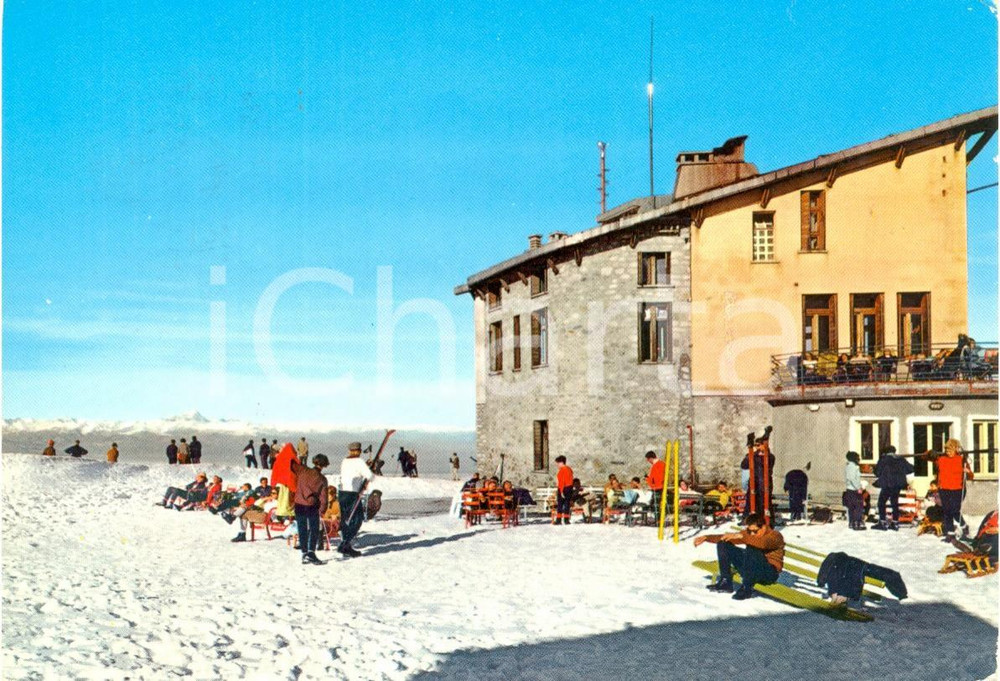 Cartolina originale da collezione 1970 FRABOSA SOPRANA CN Baita DELLE STELLE su Monte MORO Cartolina ANIMATA FG 1