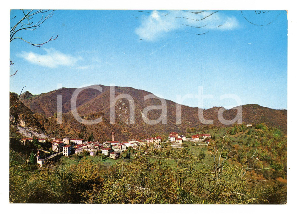 Cartolina originale da collezione 1969 FRABOSA SOPRANA (CN) Panorama della frazione SERRO *Cartolina FG VG 1