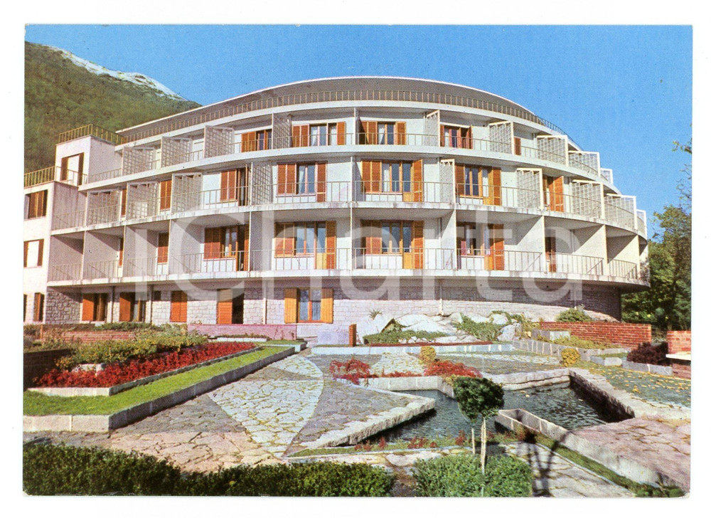 Cartolina originale da collezione 1961 CASALE CORTE CERRO VB Santuario del GETSEMANI Cartolina VINTAGE FG VG 1