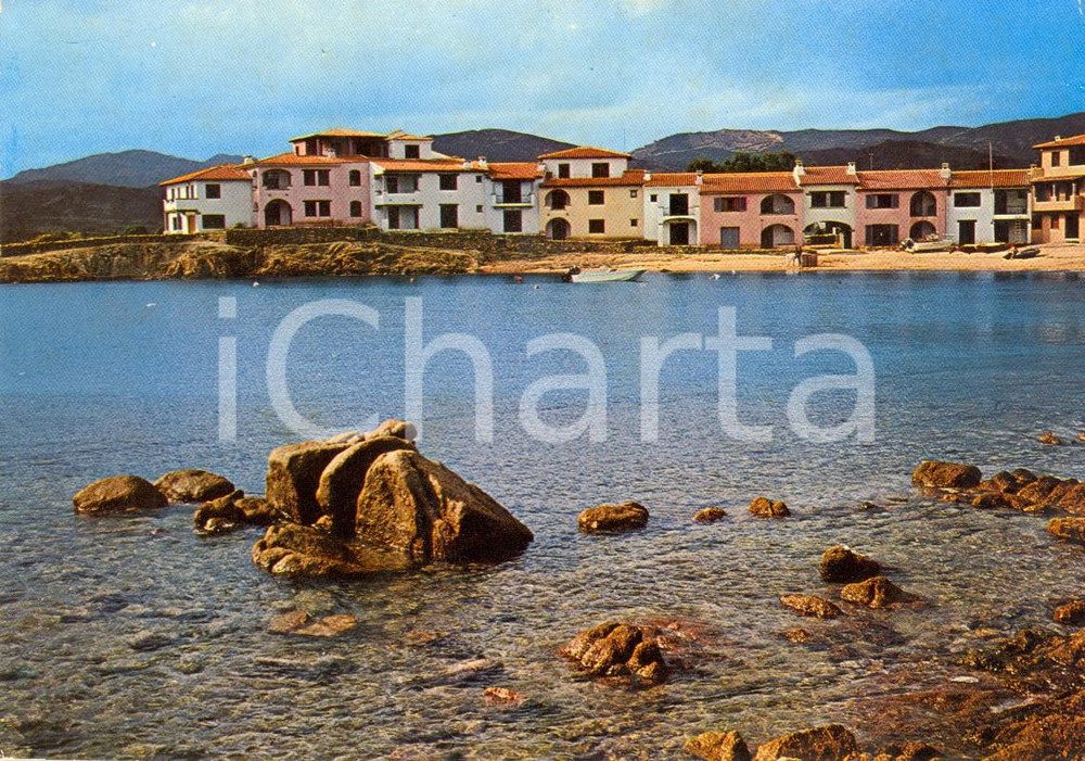 Cartolina originale da collezione 1974 LOIRI PORTO SAN PAOLO OT Panorama Cartolina postale FG VG 1