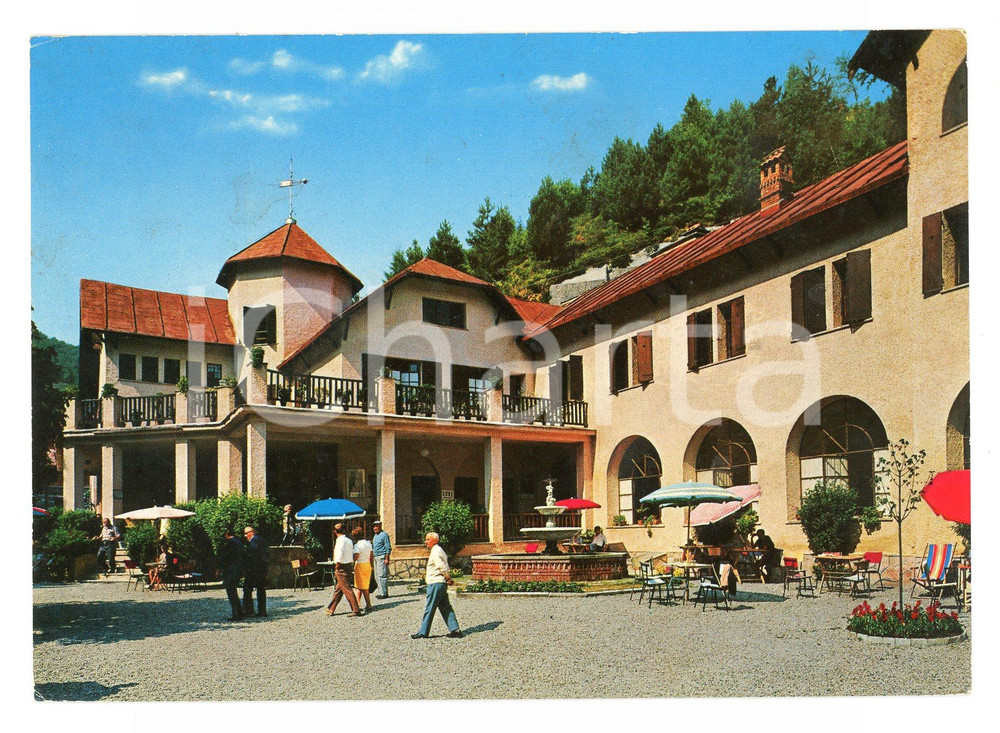 Cartolina originale da collezione 1969 ROCCAFORTE MONDOVI  Frazione LURISIA CN Piazzale Stabilimento Cartolina 1