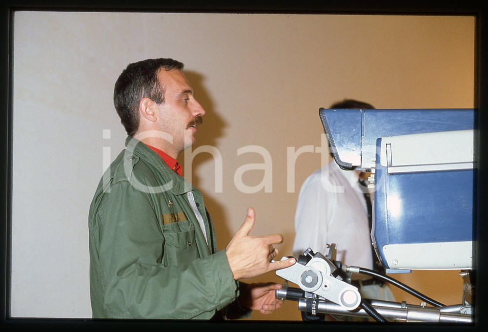 35mm vintage slide* 1980 ca RAI UNO Piccio RAFFANINI - Ritratto del regista (4)