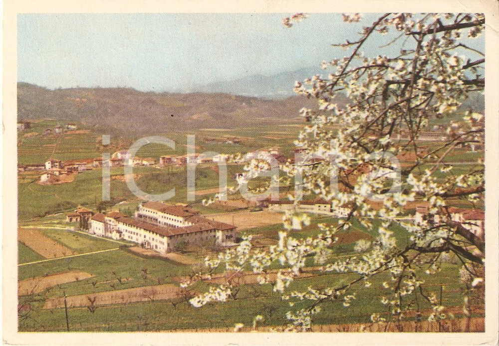 Cartolina originale da collezione 1965 ca PONTERANICA BG Seminario eucaristico per le vocazioni Cartolina FG NV 1