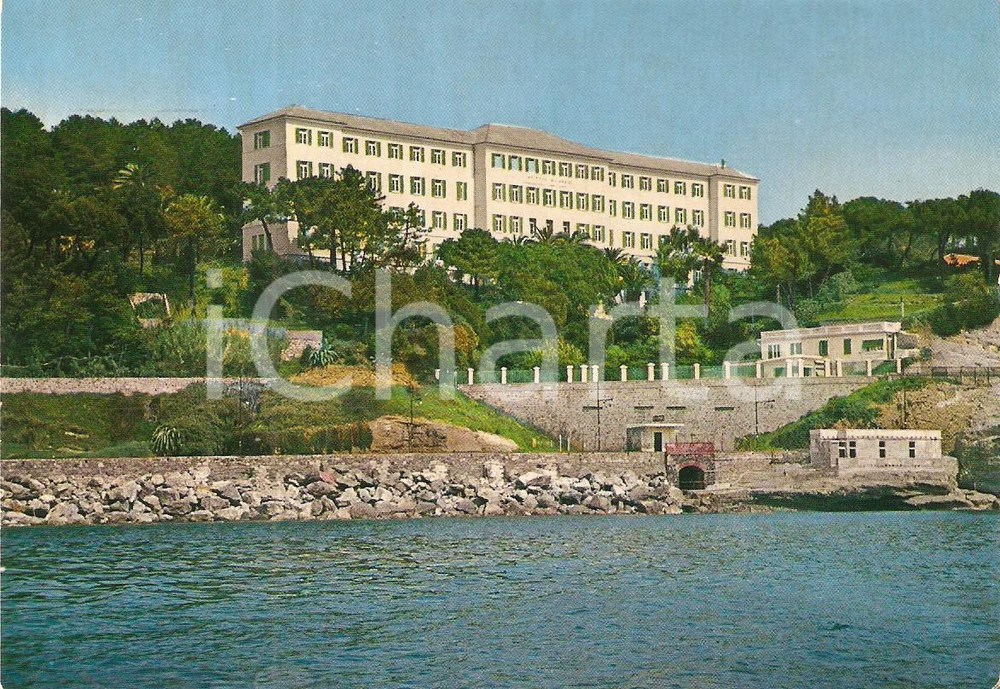 Cartolina originale da collezione 1974 CELLE LIGURE SV Istituto Marino Milanese Cartolina FG VG 1