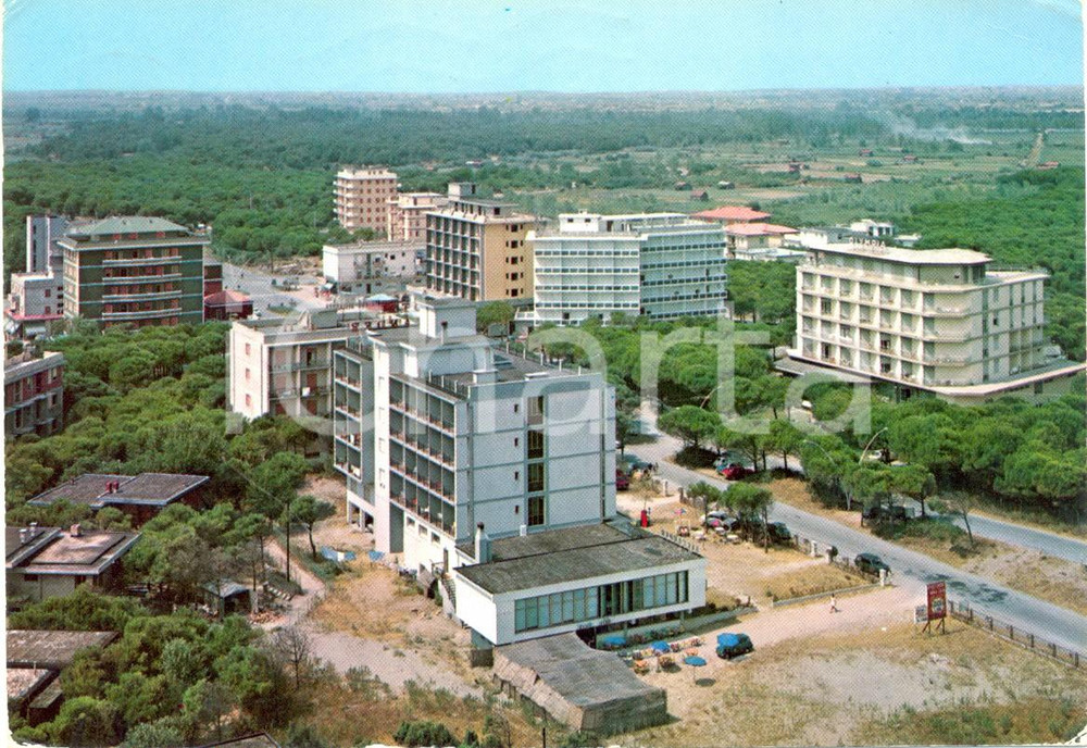 Cartolina originale da collezione 1972 ROSOLINA RO Villaggio turistico ROSA PINETA Cartolina FG VG 1