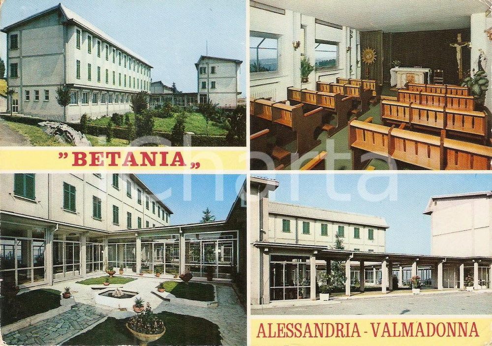 Cartolina originale da collezione 1978 VALMADONNA AL Centro spirituale BETANIA Vedutine Cartolina FG NV 1