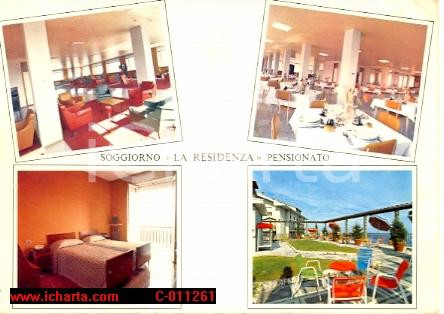 Cartolina originale da collezione 1971 RODELLO D ALBA CN Vedutine Pensionato LA RESIDENZA Vintage Cartolina FG 1