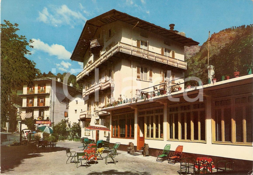 Cartolina originale da collezione 1970 ca ALA DI STURA TO Borgo MONDRONE Albergo Regina Cartolina 1 1