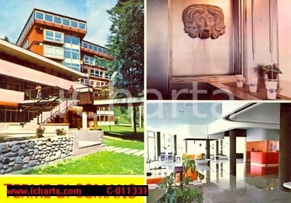 Cartolina originale da collezione 1978 COMANO TN Vedutine ISTITUTO TERMALE Val Giudicarie VINTAGE Cartolina FG 1