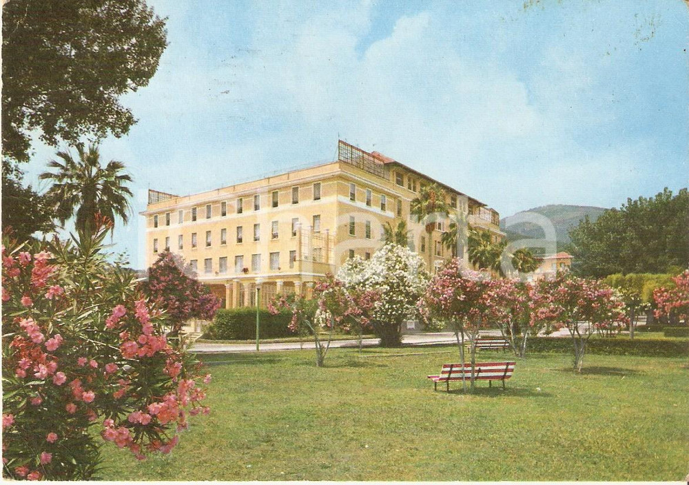 Cartolina originale da collezione 1963 PIETRA LIGURE SV Istituti Ospedalieri SANTA CORONA Cartolina FG VG 1