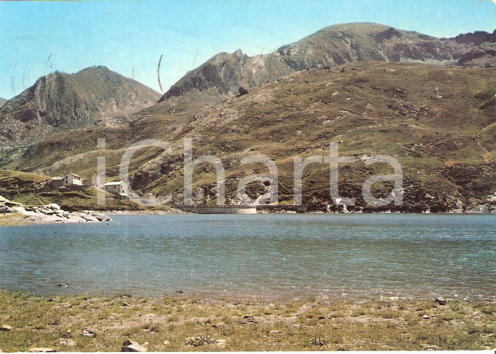 Cartolina originale da collezione 1972 USSEGLIO TO Lago di Malciaussia  VALLI DI LANZO Cartolina FG NV 1