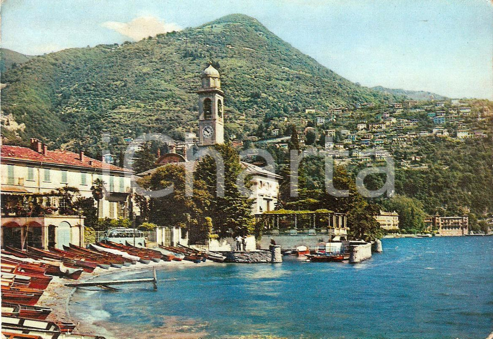 Cartolina originale da collezione 1965 ca CERNOBBIO Villa d Este e Lago di Como Cartolina FG VG 1