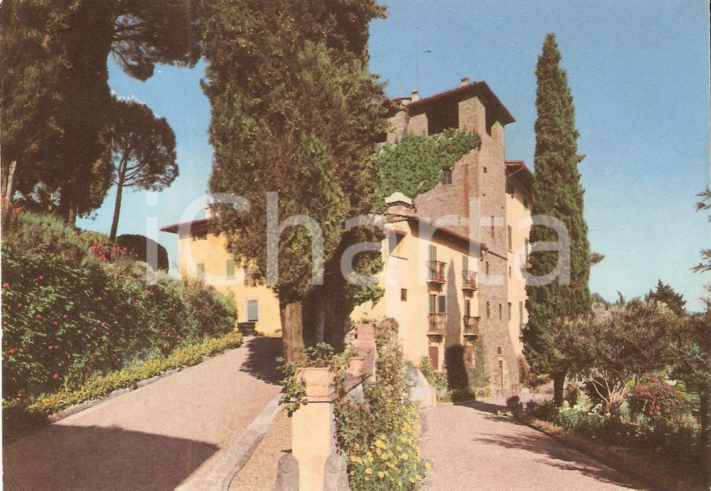 Cartolina originale da collezione 1960 FIRENZE Scorcio Villa TORRI GATTAIA Cartolina VINTAGE FG VG 1