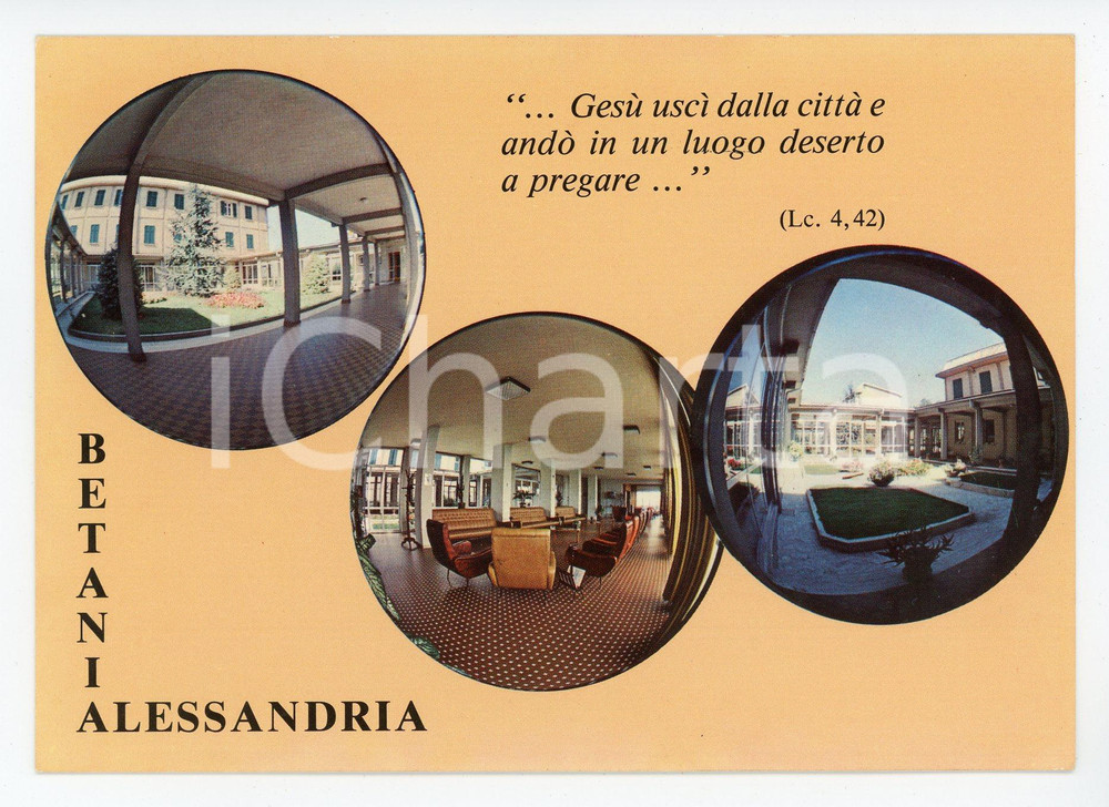 Cartolina originale da collezione 1975 ca VALMADONNA AL Centro spirituale BETANIA  Vedutine Cartolina FG NV 1