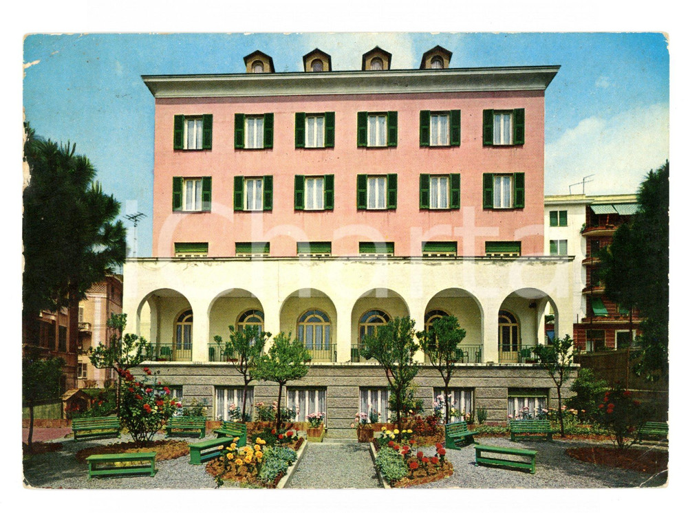 Cartolina originale da collezione 1964 GENOVA PEGLI Soggiorno STELLA MARIS Suore Benedettine Cartolina FG VG 1