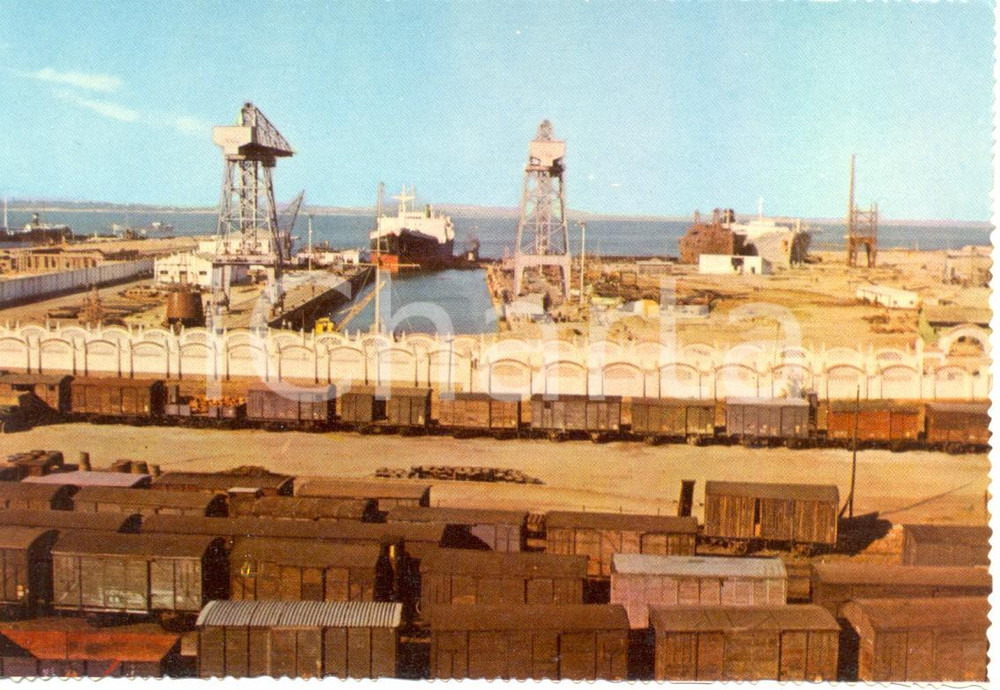 Cartolina originale da collezione 1970 ca CADIZ SPAGNA Dique Nuestra Señora del Rosario Cartolina FG NV 1