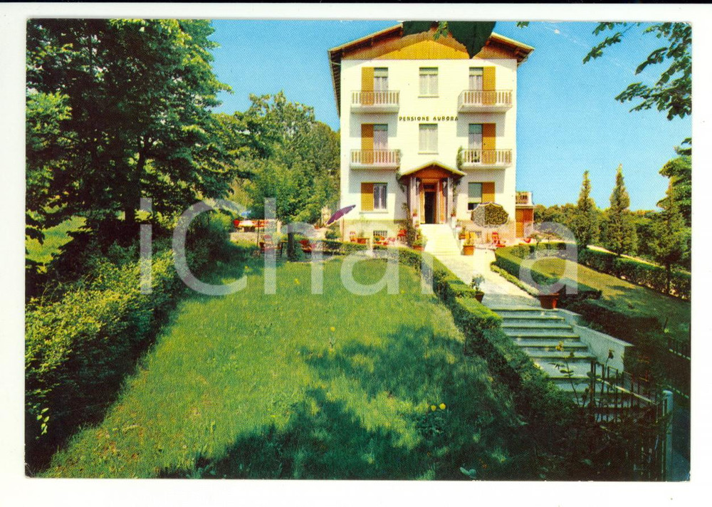 Cartolina originale da collezione 1967 SALSOMAGGIORE TERME PR Pensione AURORA MADURINI Cartolina VINTAGE FG NV 1
