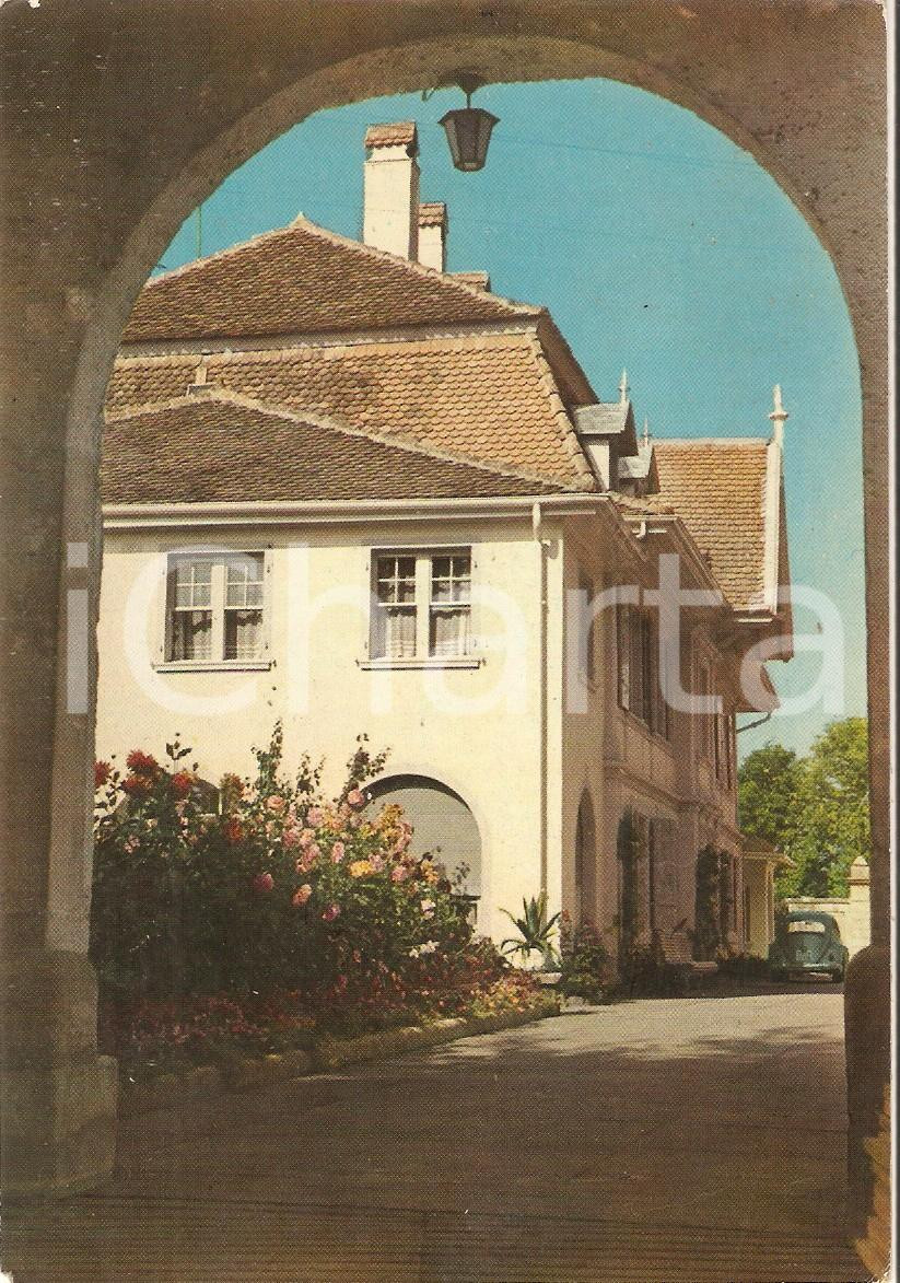 Cartolina originale da collezione 1970 ca MARNAND SVIZZERA Timbro CHIESA DEL REGNO DI DIO Torino Cartolina FG NV 1