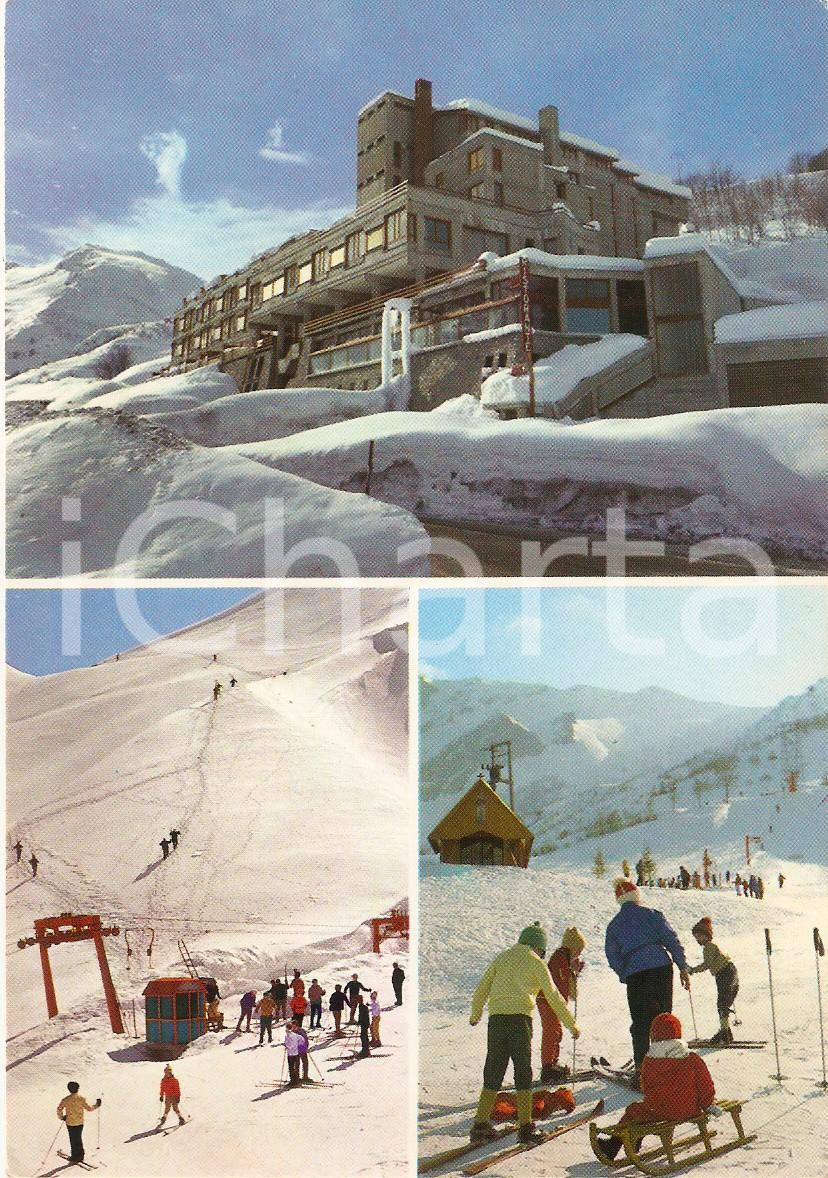 Cartolina originale da collezione 1980 ca LIMONE PIEMONTE CN Vedutine Casa Albergo FISSORE Cartolina FG VG 1