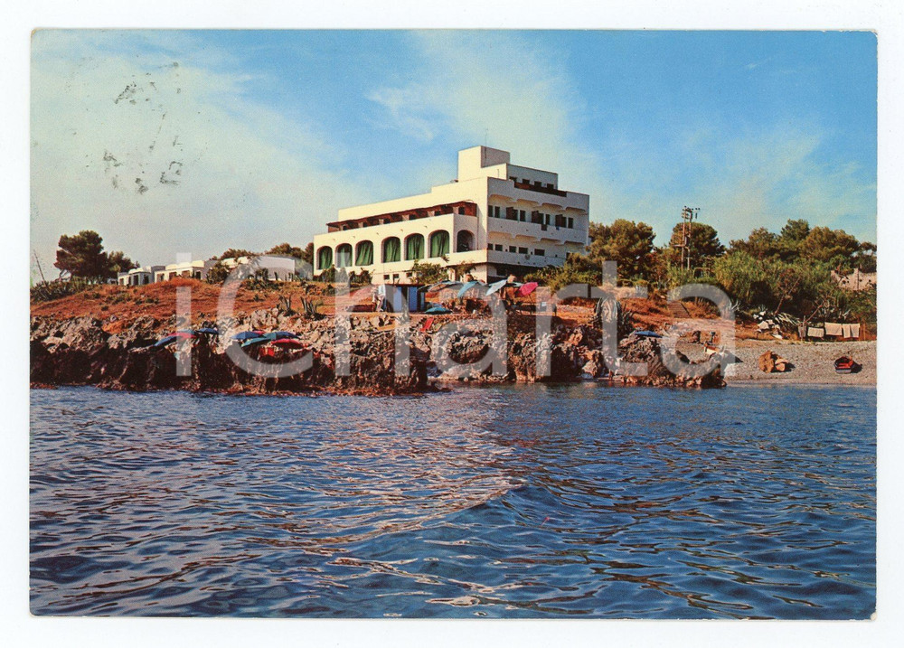Cartolina originale da collezione 1967 DIAMANTE CS Autostello A.C.I. a CIRELLA Cartolina postale VINTAGE FG VG 1