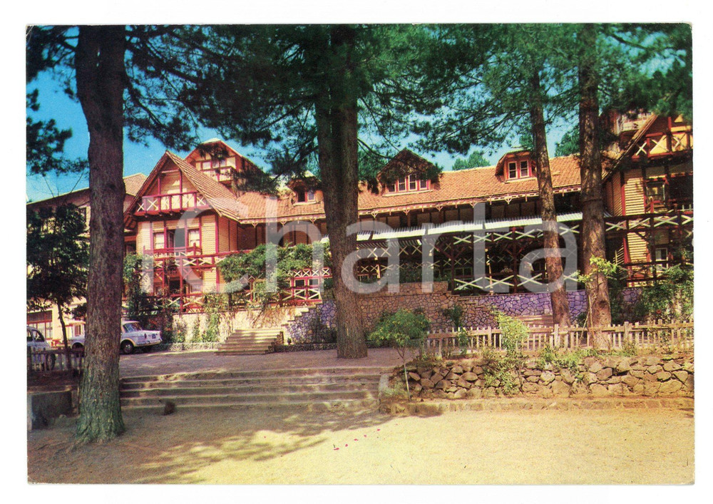 Cartolina originale da collezione 1962 TAVERNA CZ VILLAGGIO MANCUSO Albergo DELLE FATE Cartolina VINTAGE FG 1
