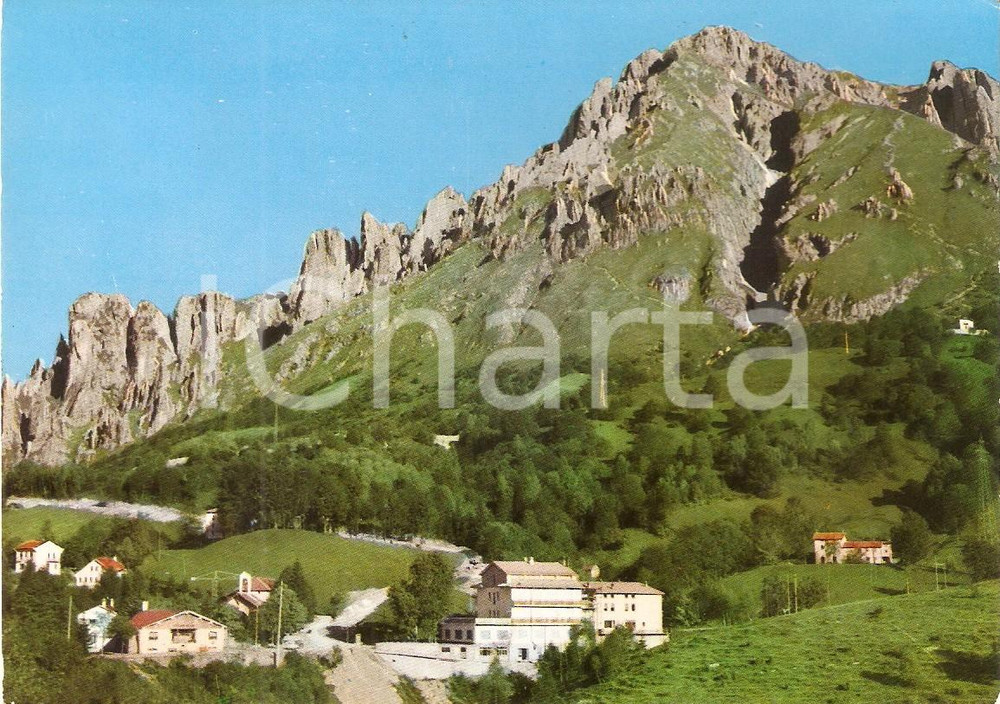 Cartolina originale da collezione 1964 PIANI RESINELLI LC Veduta panoramica del paese Cartolina FG VG 1