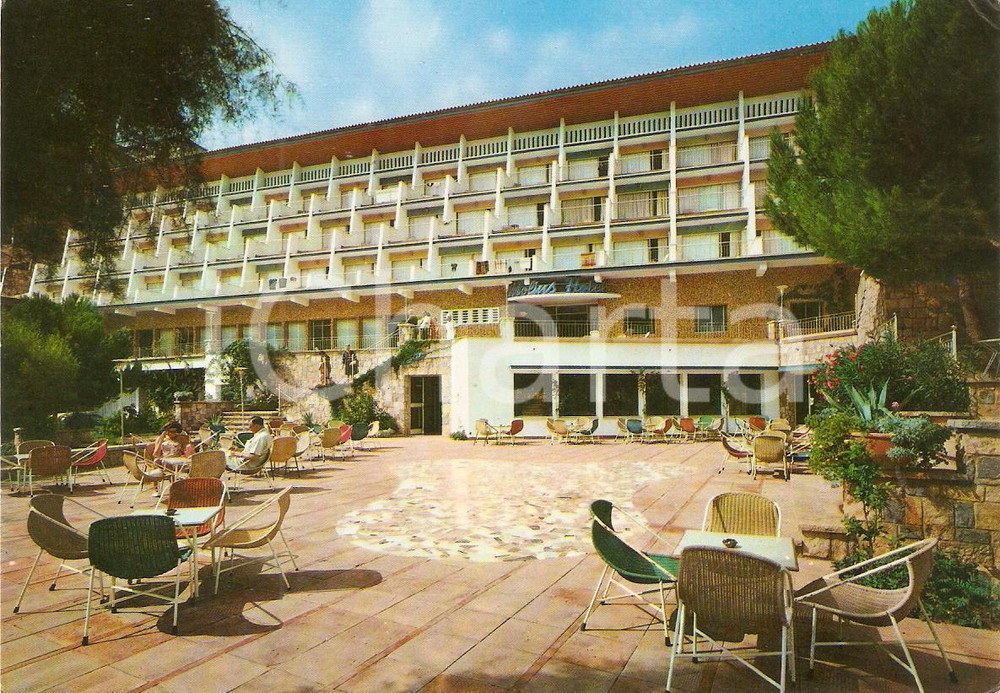 Cartolina originale da collezione 1975 ca POLLENSA MALLORCA Molins Hotel  Cala San Vicente Cartolina FG NV 1