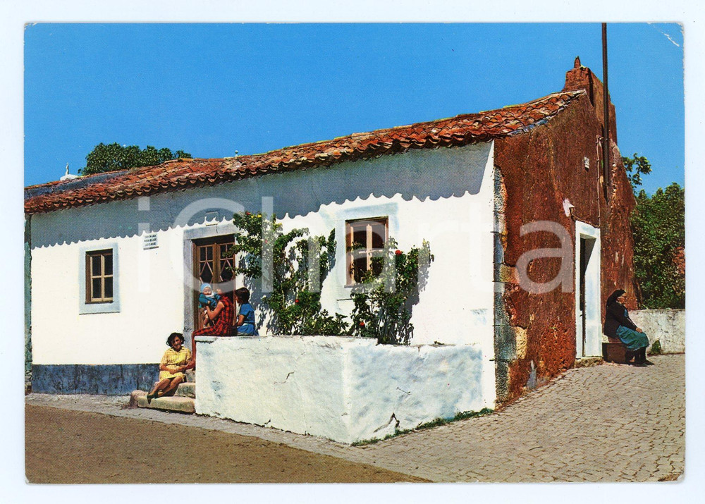 Cartolina originale da collezione 1970 ca ALJUSTREL PORTUGAL Casa natale Lucia DOS SANTOS Pastorella FATIMA 1