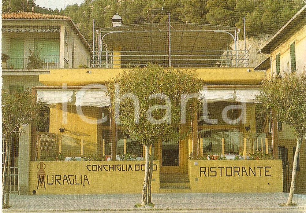 Cartolina originale da collezione 1970 ca VARIGOTTI SV Ristorante MURAGLIA CONCHIGLIA D ORO Cartolina FG NV 1