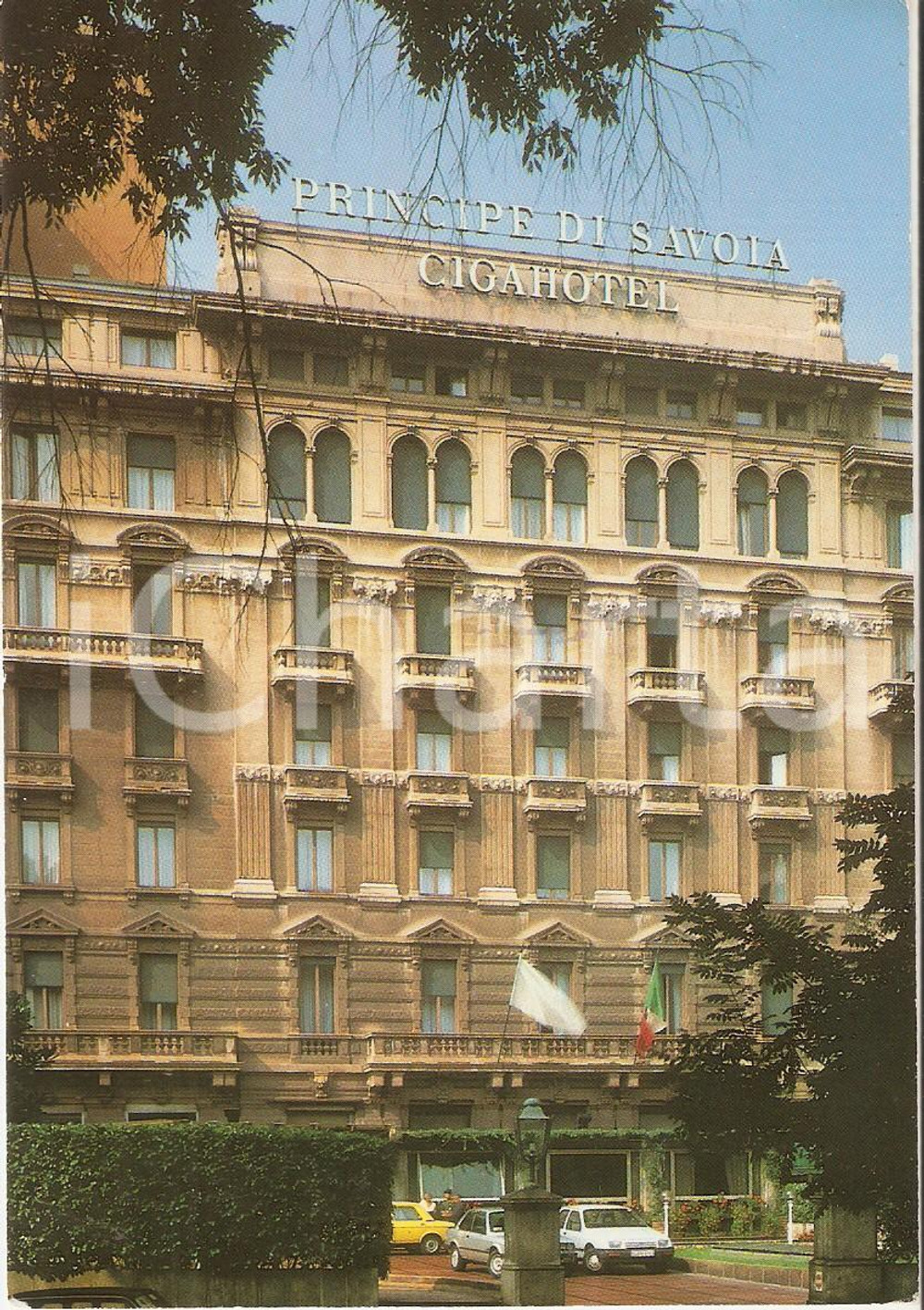 Cartolina originale da collezione 1980 ca MILANO Albergo Principe di Savoia CIGA Hotel Cartolina FG NV 1