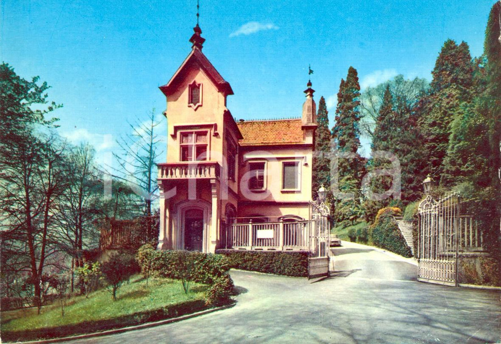 Cartolina originale da collezione 1970 BIOGLIO BI Portineria della Villa sulla ROVELLACartolina FG VG 1