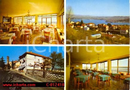 Cartolina originale da collezione 1966 NEBBIUNO NO Vedutine Albergo TRE LAGHI su Lago Maggiore Cartolina VINTAGE 1