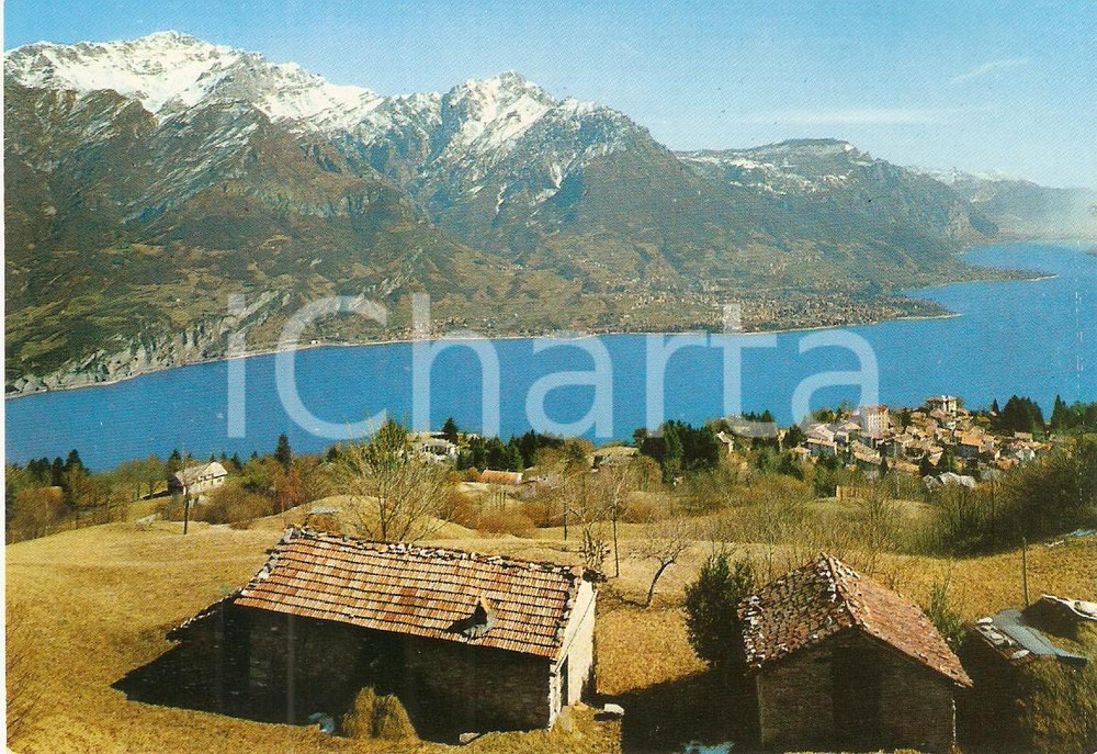 Cartolina originale da collezione 1970 ca CIVENNA e quel ramo del Lago di COMO Cartolina FG NV 1