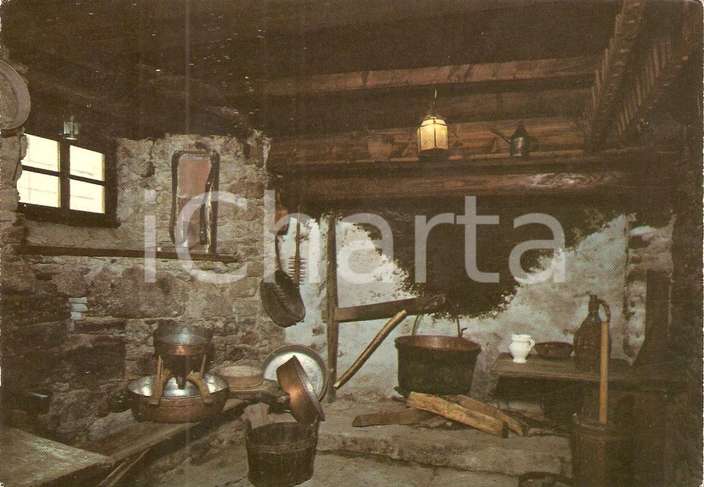 Cartolina originale da collezione 1971 VICENO DI CRODO VB Casa della montagna antigoriana Cartolina FG VG 1