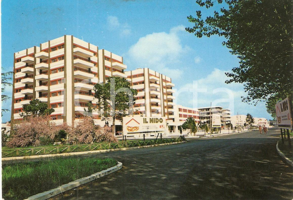 Cartolina originale da collezione 1983 CERENOVA COSTANTICA RM Costruzioni IL NIDO in Via MANTOVA Cartolina FG VG 1