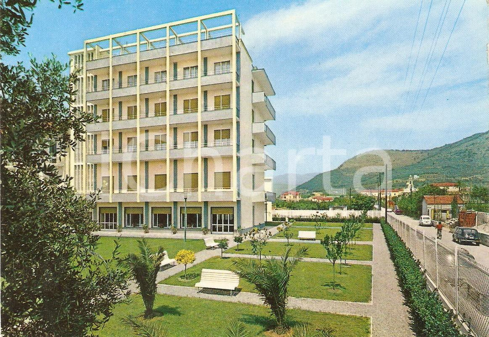 Cartolina originale da collezione 1964 PIETRA LIGURE SV Pensione familiare PAOLINA DI ROSA Cartolina VINTAGE FG 1