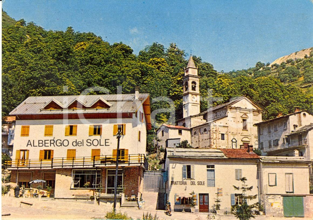 Cartolina originale da collezione 1970 ca FRABOSA SOTTANA CN Albergo DEL SOLE a MIROGLIO Cartolina VINTAGE FG NV 1
