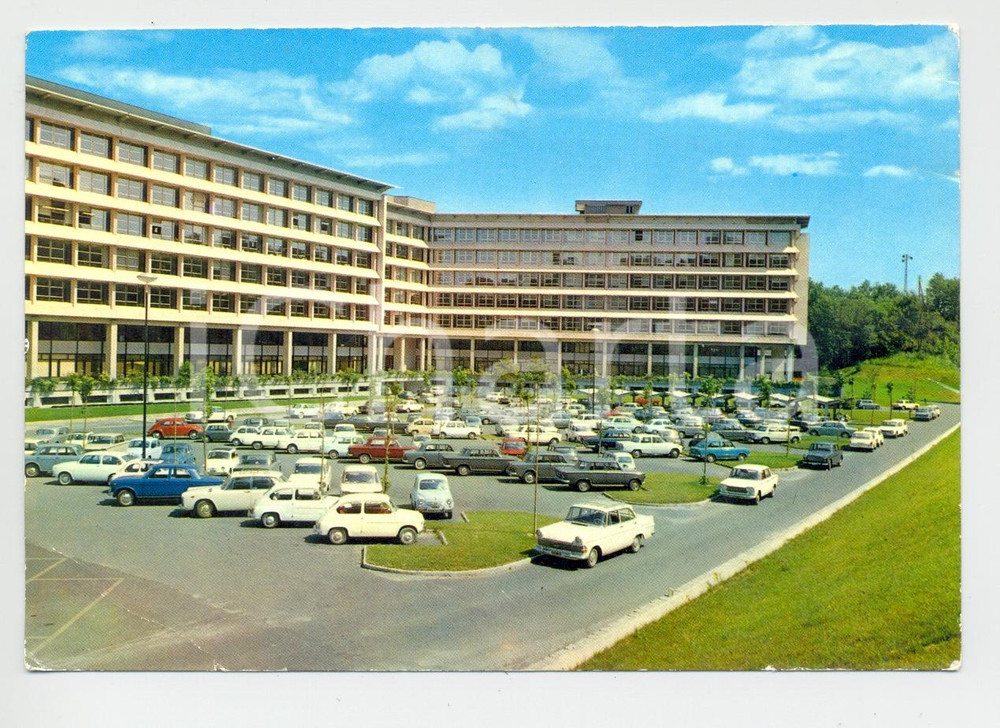 Cartolina originale da collezione 1970 ca IVREA TO Centro Direzionale OLIVETTI Cartolina postale VINTAGE FG NV 1
