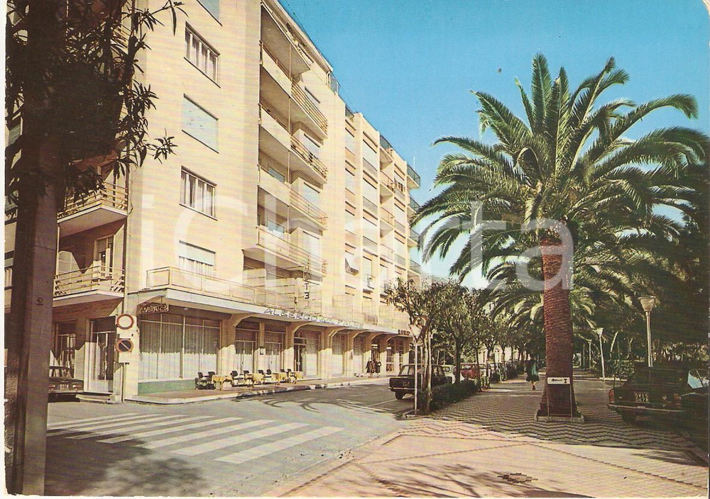 Cartolina originale da collezione 1978 SPOTORNO SV Hotel delle Palme Cartolina FG VG 1