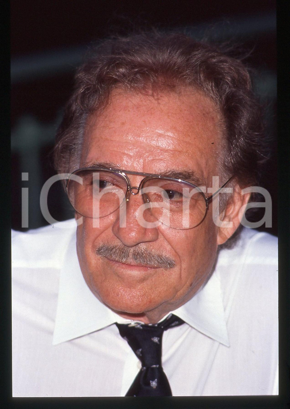 35mm vintage slide* 1990 TAORMINA Ugo TOGNAZZI Ritratto dell'attore (1)