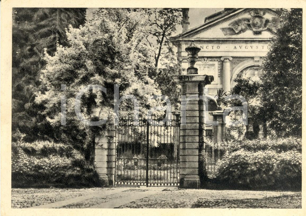Cartolina originale da collezione 1941 PIACENZA Scorcio della Chiesa di SANT AGOSTINO Cartolina postale FG VG 1