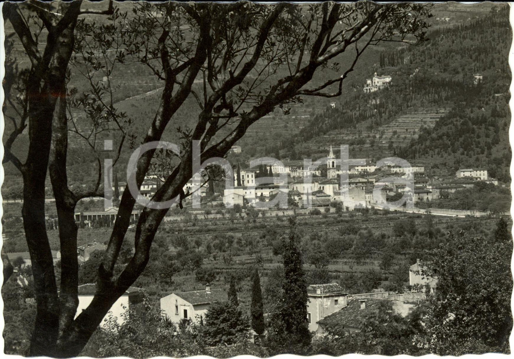 Cartolina originale da collezione 1952 FUMANE VR Veduta panoramica del paese  Cartolina FG VG 1