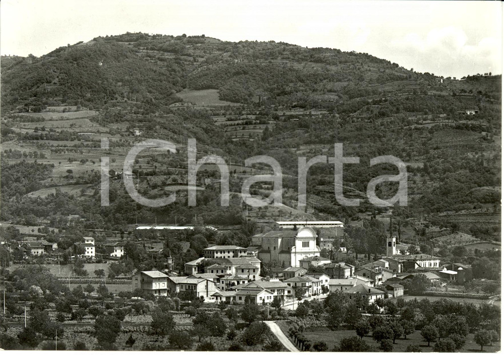 Cartolina originale da collezione 1960 ca RONCA  VR Veduta panoramica del paese Cartolina FG NV 1