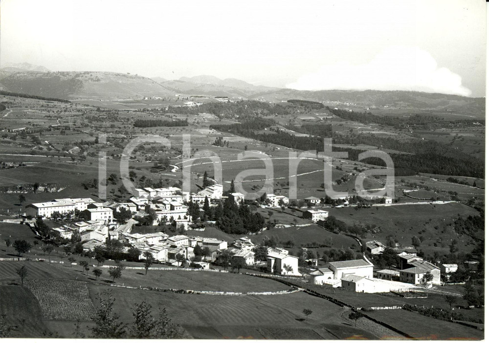 Cartolina originale da collezione 1964 BREONIO (VR) Veduta panoramica del paese *Cartolina FG VG 1