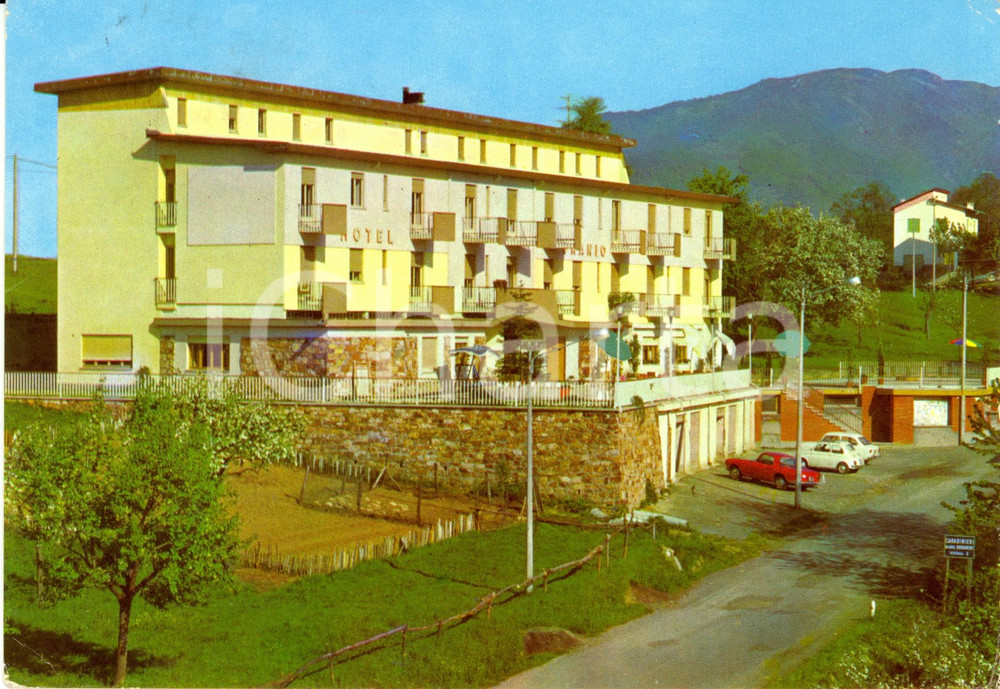 Cartolina originale da collezione 1967 SANGIACOMO DI ROBURENT CN Esterno HOTEL URANIO Cartolina FG VG VINTAGE 1