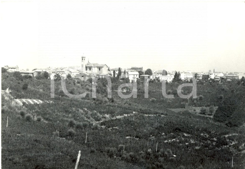 Cartolina originale da collezione 1967 SAN DAMIANO AL COLLE (PV) Veduta panoramica *Cartolina postale FG VG 1
